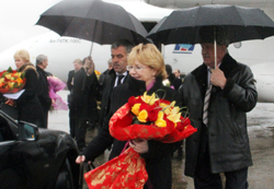 Министр здравоохранения РФ Вероника Скворцова прибыла в Грозный 