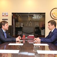Денилбек Абдулазизов обсудил с директором ТФОМС Республики Дагестан актуальные вопросы системы ОМС 
