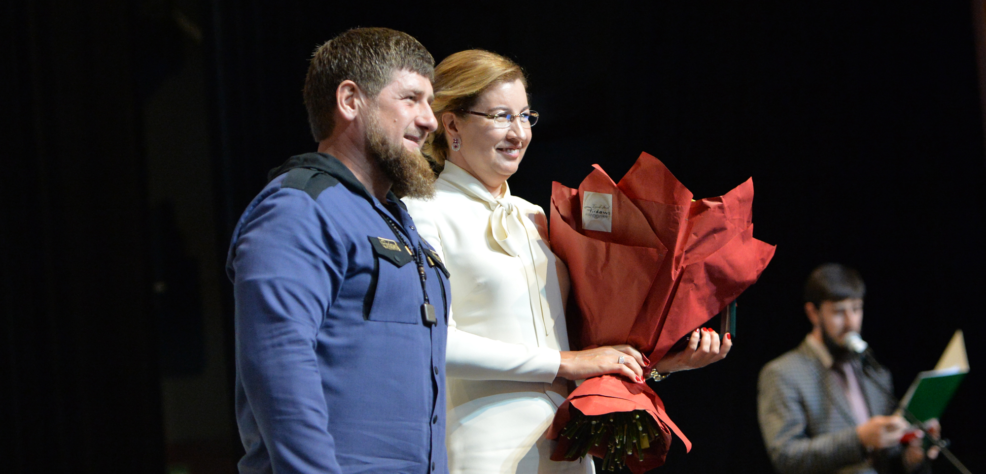 Рамзан Кадыров наградил Председателя Федерального фонда ОМС Наталью Стадченко медалью «За заслуги перед Чеченской Республикой»