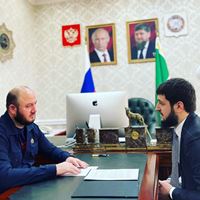 Иса Тумхаджиев провел рабочую встречу с первым заместителем директора ТФОМС Чеченской Республики Адамом Алхановым