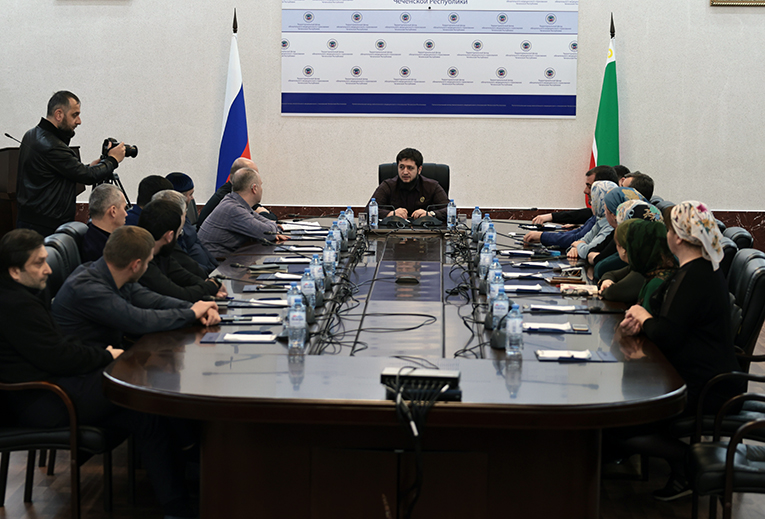  В ТФОМС Чеченской Республики прошло рабочее совещание