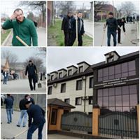 Работники ТФОМС Чеченской Республики провели субботник 