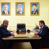 Денилбек Абдулазизов провел рабочую встречу с Советником Главы Чеченской Республики Тимуром Алиевым
