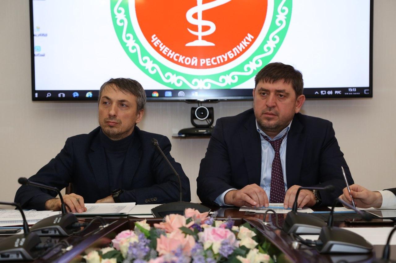 Руководство Минздрава и ТФОМС Чеченской Республики обсудило актуальные вопросы в системе здравоохранения
