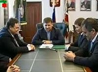 Президент Чеченской Республики Рамзан Кадыров встретился с руководителем Росздравнадзора